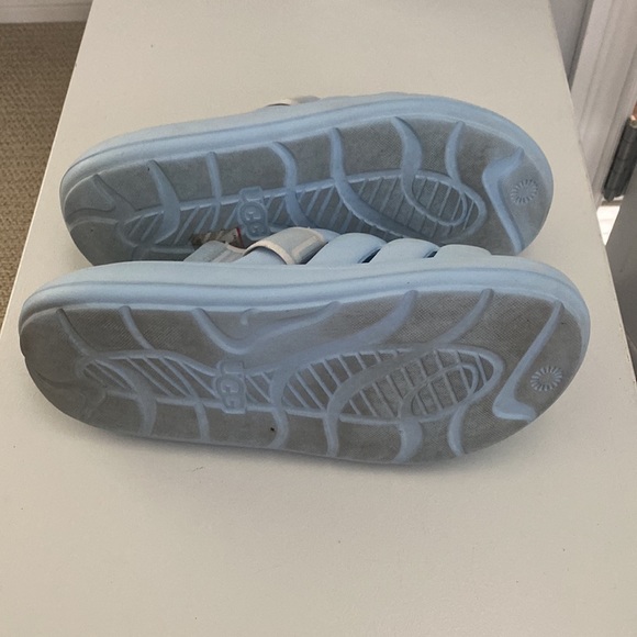 ❗️SOLD❗️Ugg Baby Blue Sports Yeah Eva Rubber Sandals Size 10 - Picture 6 of 7